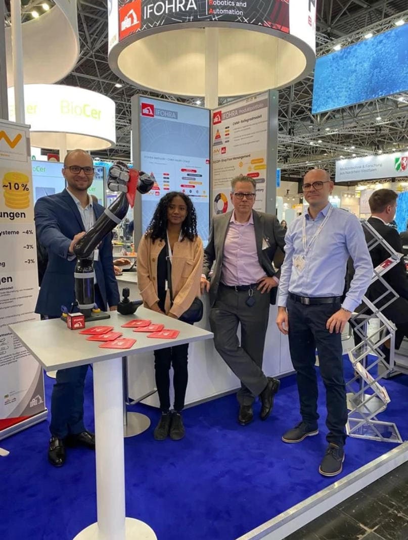 Team Ifohra at Medica